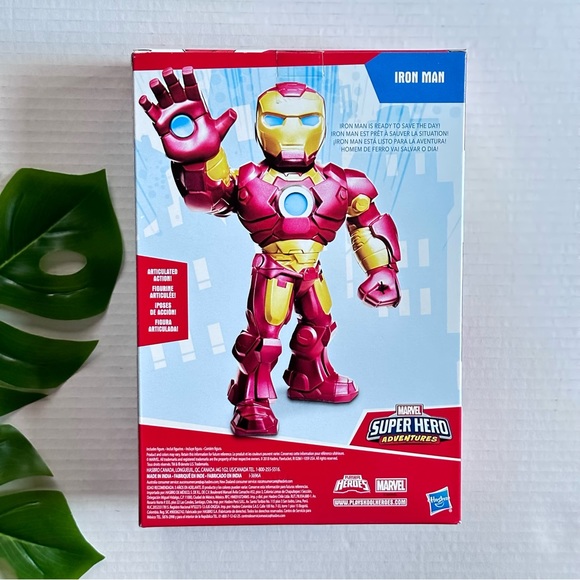 Hasbro Heroes Marvel Super Hero Adventures Mega Mighties Iron Man NEW - Picture 4 of 6
